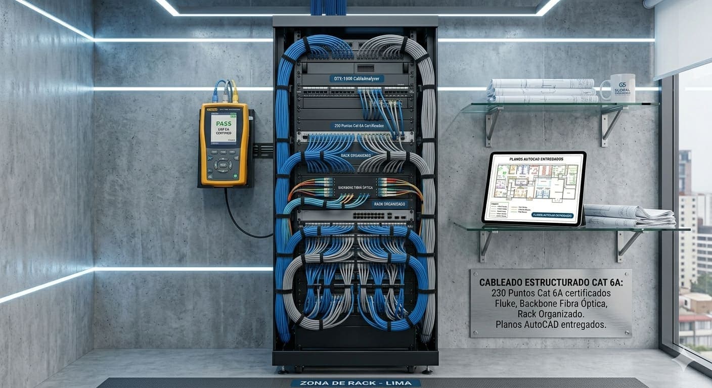 Cableado Estructurado Cat 6A